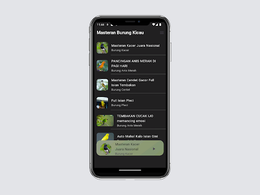 Masteran Burung Kicau Screenshot 3 - AppWisp.com