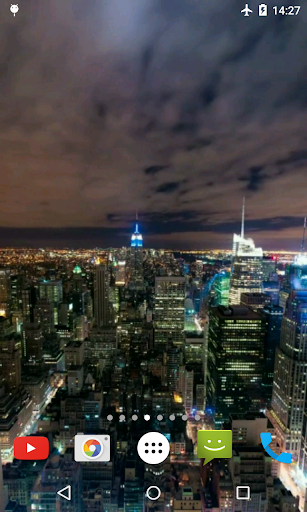 Android application New York Live Wallpaper screenshort