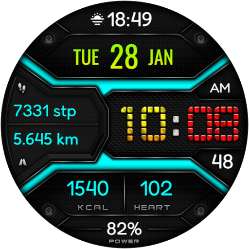 DIGI KANARTA WD119 Watch face Download on Windows