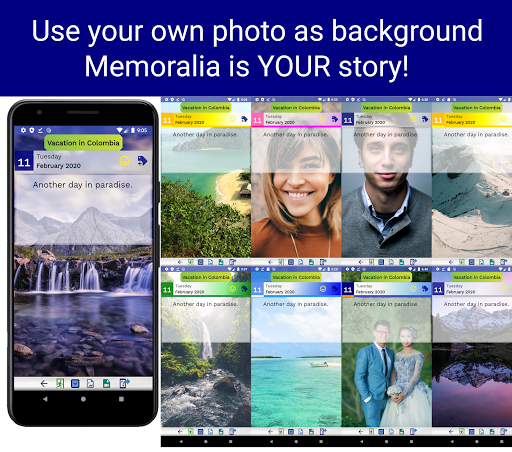 Memoralia: Episodic journal Screen 2