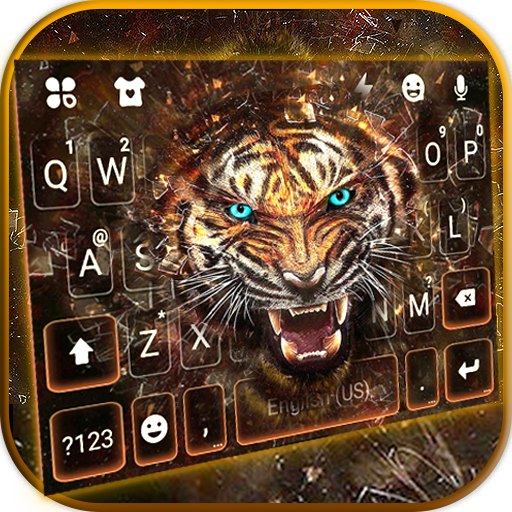 Roaring Fierce Tiger Keyboard logo