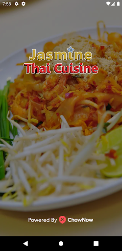 Android application Jasmine Thai screenshort