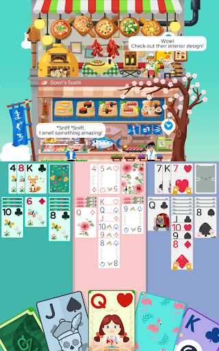 Solitaire Cooking Tower - Card - games