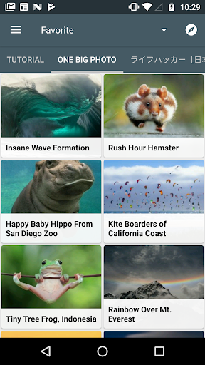 Android application Feed Go - Universal RSS Reader screenshort
