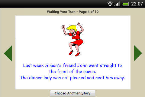 Social Stories Screen 3