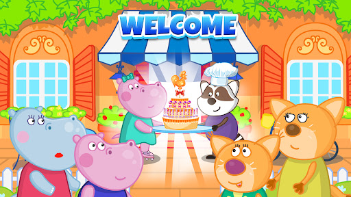 Kids cafe. Funny kitchen game screenshot 8