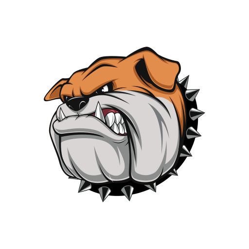 Bulldog barbershop Frascati logo