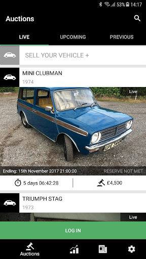 Android application Bonhams|Cars Online screenshort