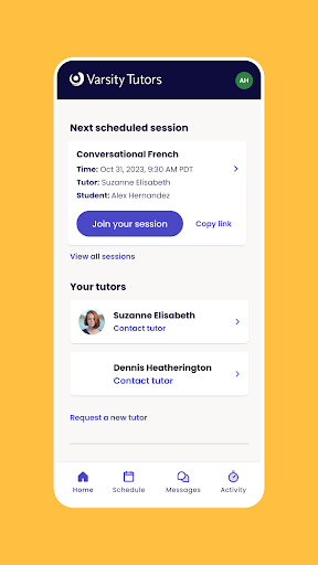 Varsity Tutors Live Tutoring Screenshot 1 - AppWisp.com