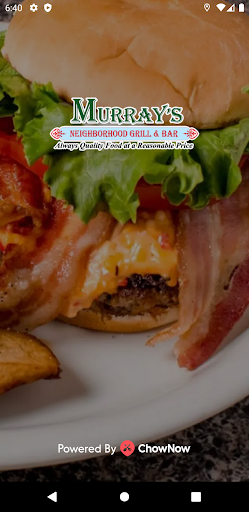 Android application Murray's Neighborhood Grill screenshort