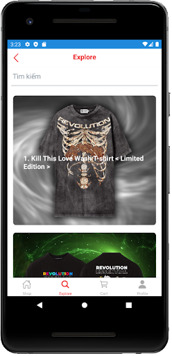 Revolution Clothing Screen 3