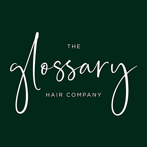 The Glossary Hair Company logo