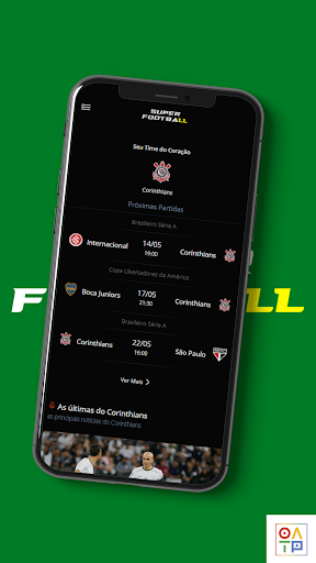 Android application Super Football screenshort