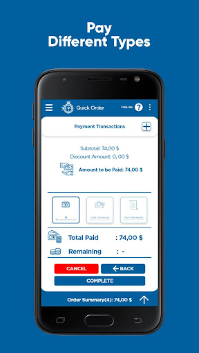 RePOS Waiter System Screen 3