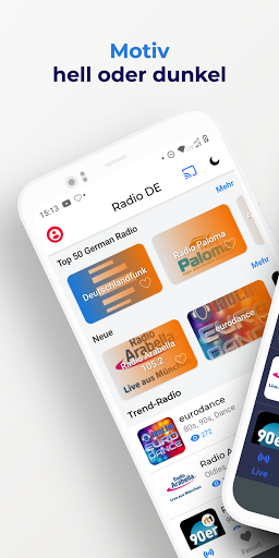 Android application Radio Deutschland - Radio DE screenshort