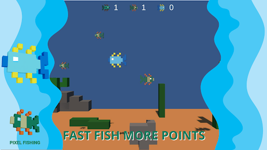 Pixel Fishing Game