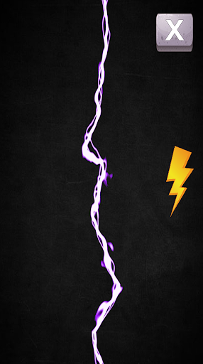 Android application Lightning Simulator screenshort