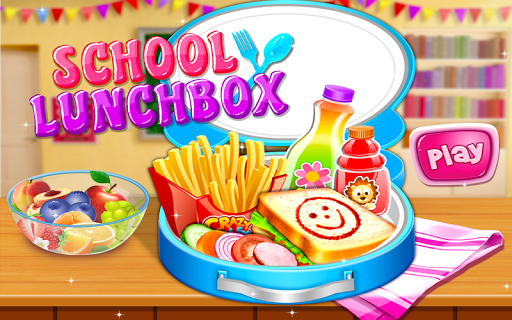 School Lunchbox Food Maker 1.2.3 screenshots 1