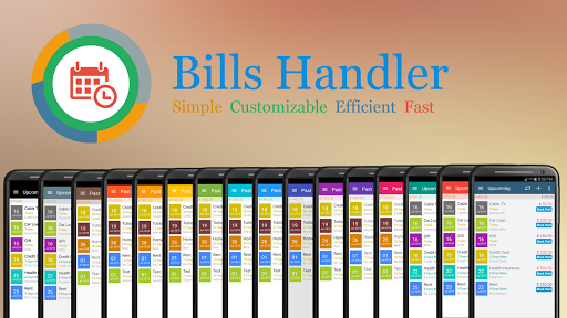Android application Bills Handler & Reminder Lite screenshort