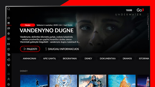 Go3 Lithuania (Android TV) Screen 2