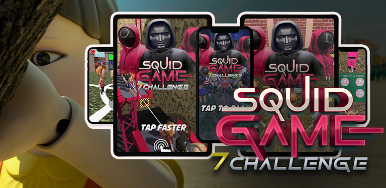 #1. Squid Game 7 Challenge (Android) By: Dev Learn Games