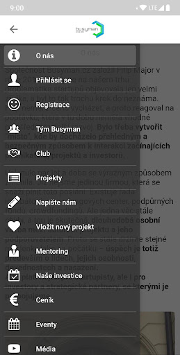 Android application BUSYMAN screenshort