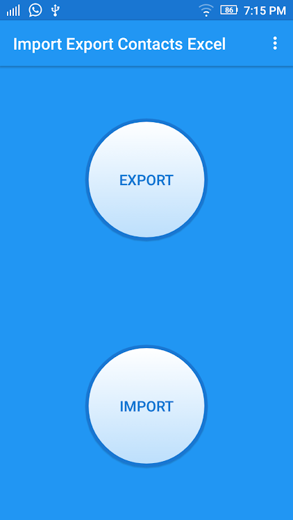 Import Export Contacts Excel - 8.6 - (Android)