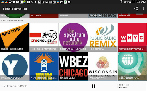 1 Radio News Pro Screenshot