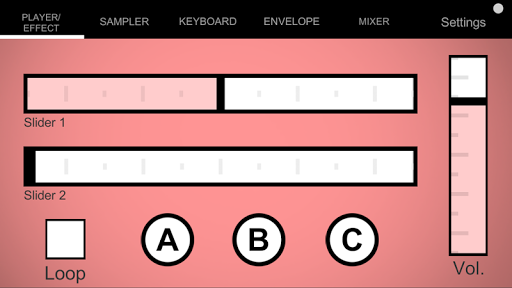 Soundcool OSC App Screen 2