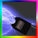 Electroshock blue icon