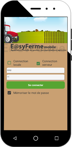 Android application E@syFarm screenshort