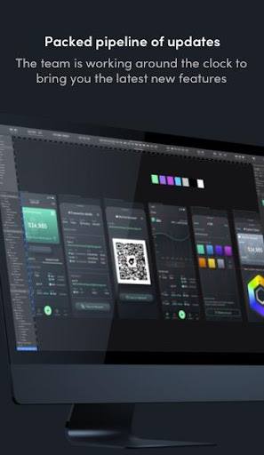 Android application Neon Wallet screenshort