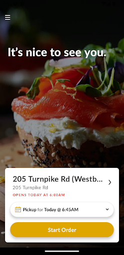 Android application NY Bagel Factory screenshort