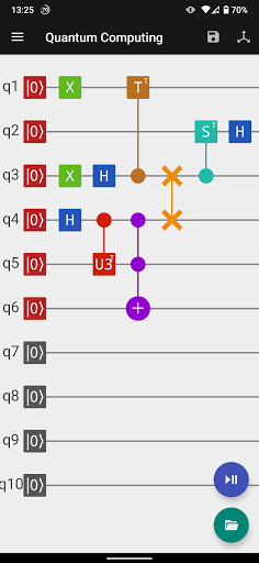 Android application Quantum Computing screenshort