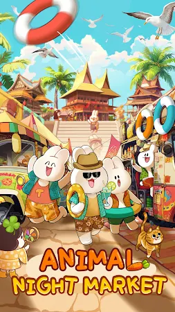 Game screenshot Animal Night Market mod apk