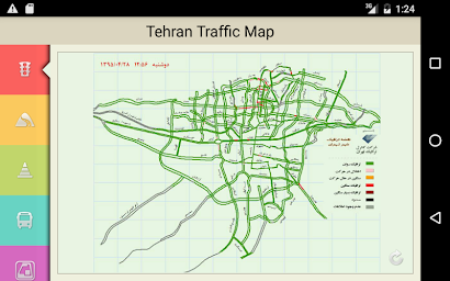 Tehran Traffic Map