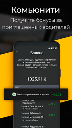 GoGo - Driver Screen 2