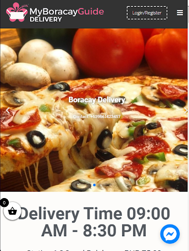 Android application Boracay Delivery screenshort