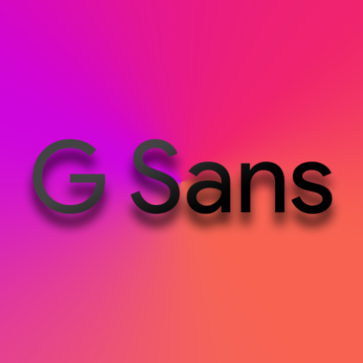 G Sans Font theme for LG Devic 1.0 Icon