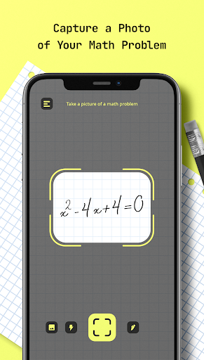 Android application Math Problem Solver AI screenshort