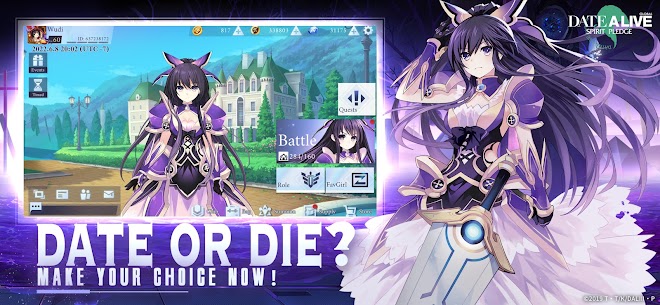 Date A Live MOD APK: Spirit Pledge HD (Unlimited Mana/God Mode) 3