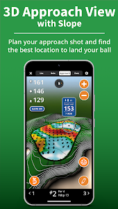 GolfLogix GPS + สายพัตต์