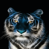 Abstract Tiger Live Wallpaper icon