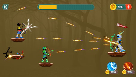 Stickman Archer: Stick Bow War