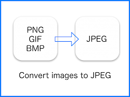 screenshot of JPEG Converter-PNG/GIF to JPEG