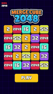 Merge Cube 2048 Puzzle