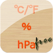 温湿気圧計(温度、湿度、気圧計) Free - Androidアプリ