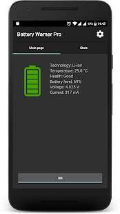 Battery Warner Pro Screenshot