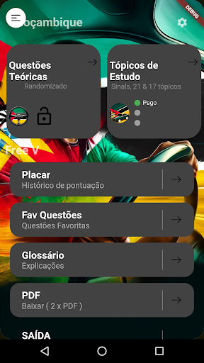 Mz Teoria Carta de Moçambique