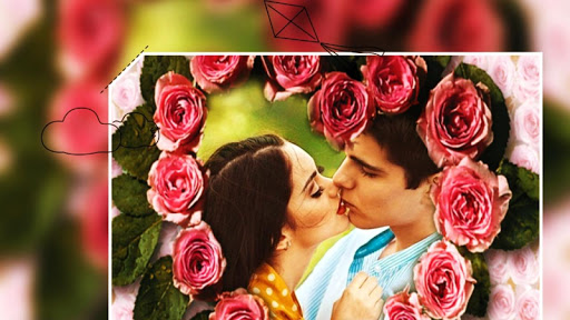 Android application Romantic Love Photo Frames screenshort
